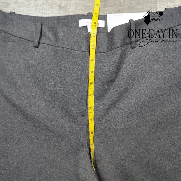 Liz Claiborne Emma Mid Rise Ankle Length Pants Size 12 - Picture 4 of 6